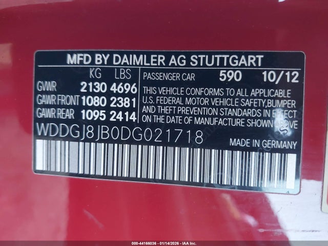 2013 MERCEDES-BENZ C 350 WDDGJ8JB0DG021718 Photo 8