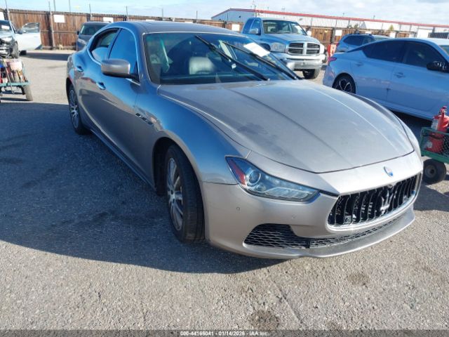 2014 MASERATI GHIBLI ZAM57RTA3E1087447