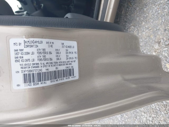 2003 CHRYSLER PT CRUISER 3C4FY58B03T571243 Photo 8