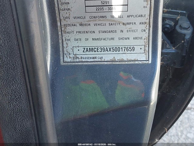 2005 MASERATI QUATTROPORTE ZAMCE39AX50017659 Photo 8