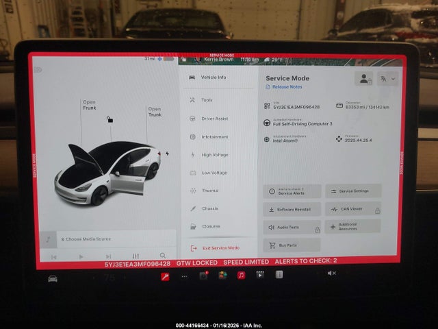 2021 TESLA MODEL 3 5YJ3E1EA3MF096428 Photo 6