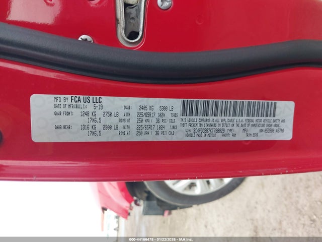 3C4PDCBB7KT798828 Dodge JOURNEY SE