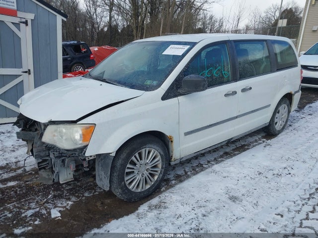 44166666 :رقم المزاد ، 2C4RDGBG3ER223452 vin ، 2014 Dodge Grand Caravan American Value Pkg مزاد بيع