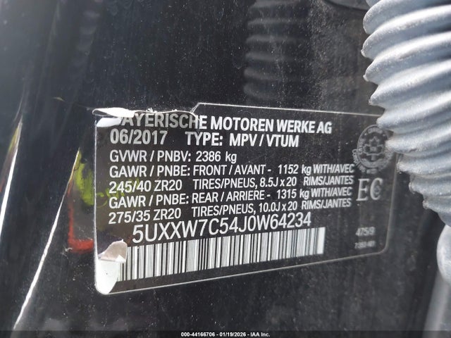 2018 BMW X4 5UXXW7C54J0W64234 Photo 8