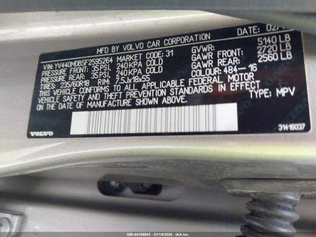 2015 VOLVO XC60 YV440MDB5F2595264 Photo 8