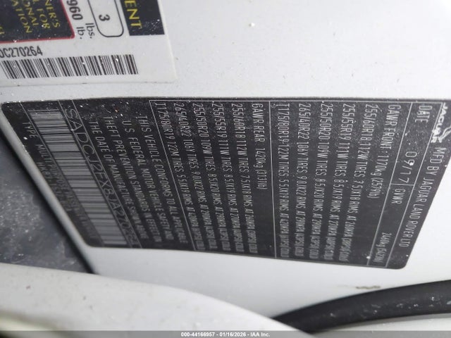 2018 JAGUAR F-PACE SADCJ2FX8JA270264 Photo 8
