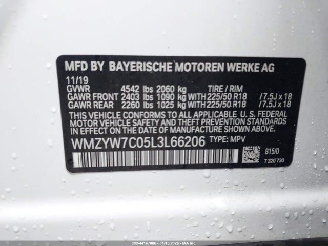 2020 MINI COUNTRYMAN WMZYW7C05L3L66206 Photo 8