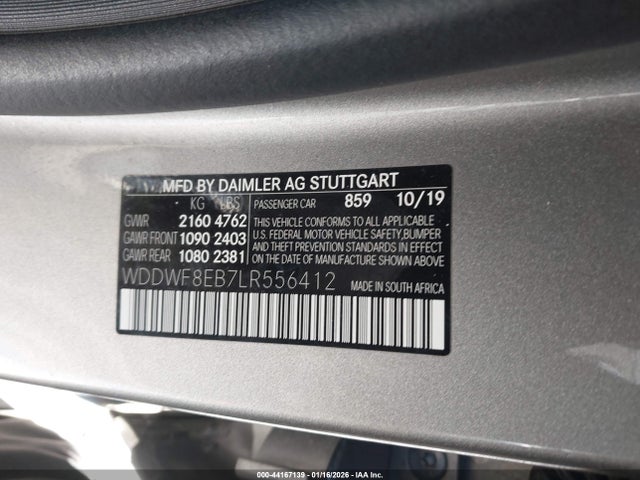 2020 MERCEDES-BENZ C 300 WDDWF8EB7LR556412 Photo 8