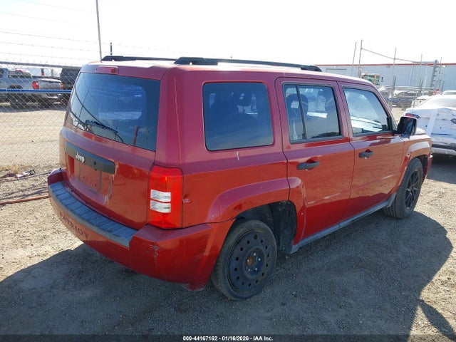 44167162 :رقم المزاد ، 1J8FT28088D729149 vin ، 2008 Jeep Patriot Sport مزاد بيع