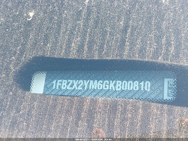 44167217 :رقم المزاد ، 1FBZX2YM6GKB00810 vin ، 2016 Ford Transit-350 Xlt مزاد بيع