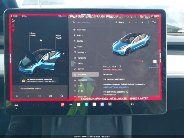 Aukcja sprzedaży 2021 Tesla Model 3 Performance Dual Motor All-wheel Drive, vin: 5YJ3E1ECXMF049222, numer aukcji: 44167401