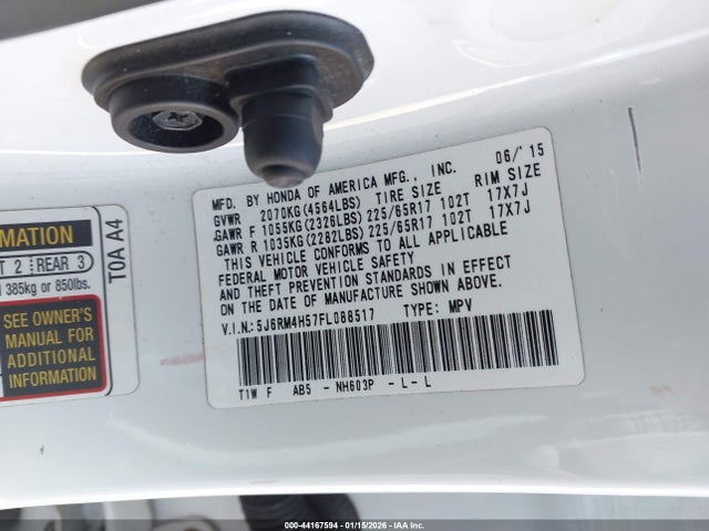 5J6RM4H57FL088517 Honda CR-V EX