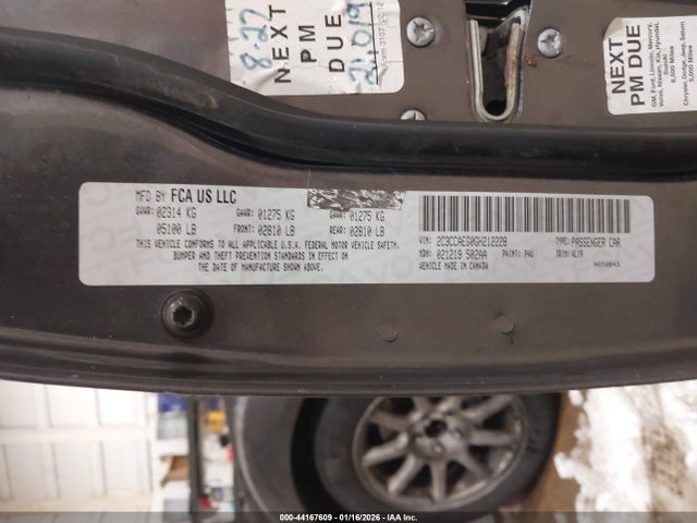 Aukcja sprzedaży 2016 Chrysler 300c, vin: 2C3CCAEG0GH212228, numer aukcji: 44167609