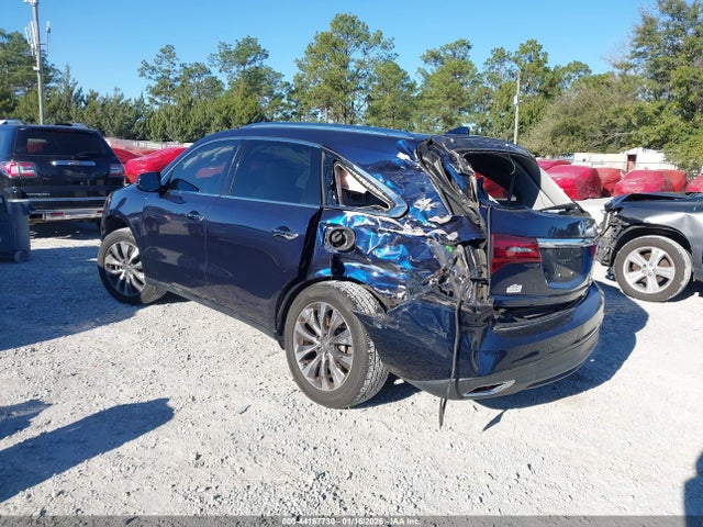 2015 ACURA MDX 5FRYD3H41FB004356 Photo 2