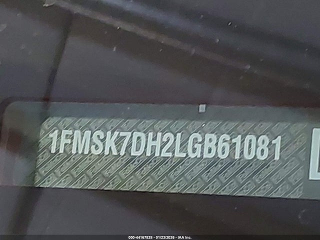 Ford EXPLORER XLT 2020 1FMSK7DH2LGB61081 Image 9