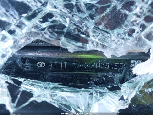 2023 Toyota Camry Se მანქანა იყიდება აუქციონზე, vin: 4T1T11AK4PU781555, აუქციონის ნომერი: 44168015
