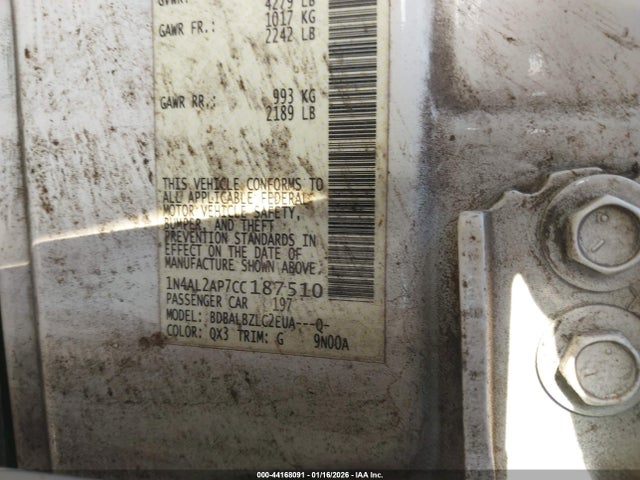 2012 NISSAN ALTIMA 1N4AL2AP7CC187510 Photo 8