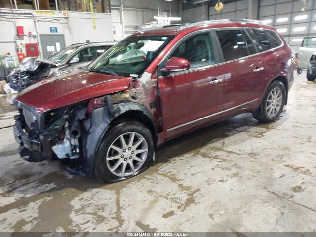 44168121 :رقم المزاد ، 5GAKVBKD0HJ201510 vin ، 2017 Buick Enclave Leather مزاد بيع