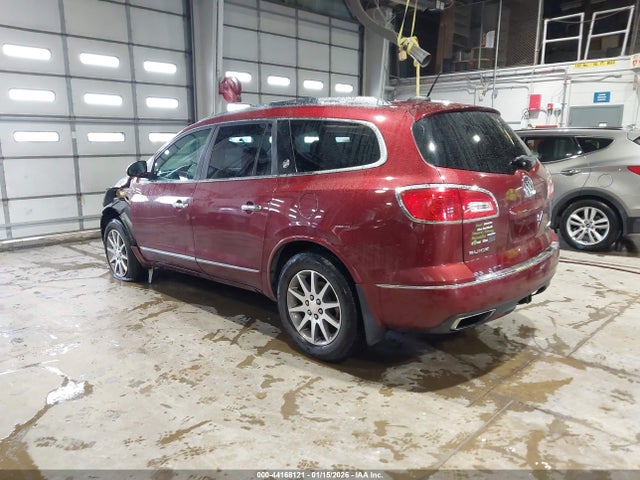 44168121 :رقم المزاد ، 5GAKVBKD0HJ201510 vin ، 2017 Buick Enclave Leather مزاد بيع