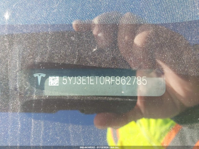 2024 TESLA MODEL 3 5YJ3E1ET0RF862785 Photo 8