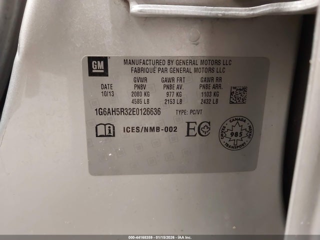 2014 CADILLAC ATS 1G6AH5R32E0126636 Photo 8