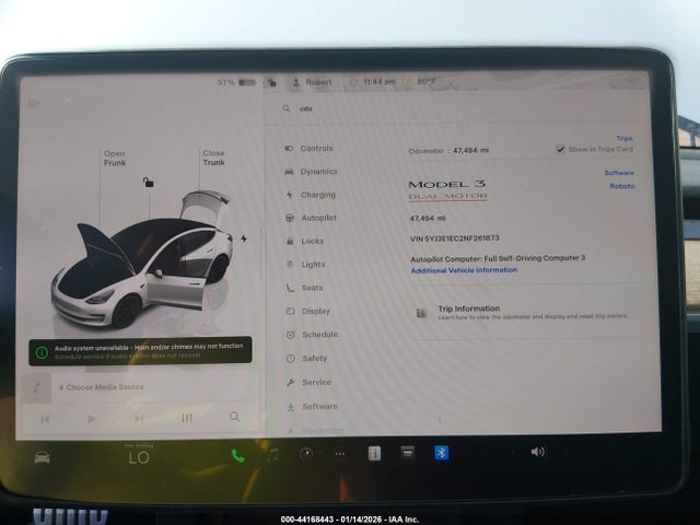 2022 TESLA MODEL 3 5YJ3E1EC2NF261873 Photo 6
