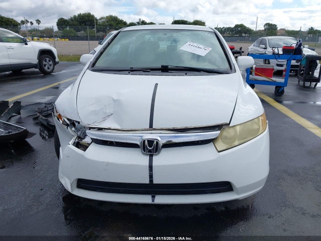 2008 Honda Civic Lx მანქანა იყიდება აუქციონზე, vin: 2HGFA165X8H344735, აუქციონის ნომერი: 44168676