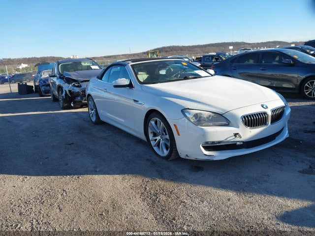 2012 Bmw 640i მანქანა იყიდება აუქციონზე, vin: WBALW7C56CC618564, აუქციონის ნომერი: 44168713