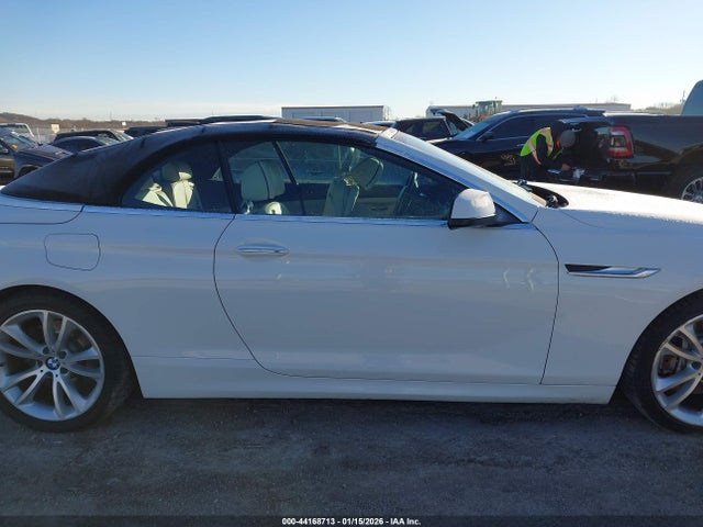 2012 Bmw 640i მანქანა იყიდება აუქციონზე, vin: WBALW7C56CC618564, აუქციონის ნომერი: 44168713