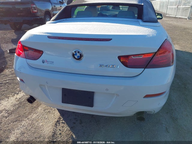 2012 Bmw 640i მანქანა იყიდება აუქციონზე, vin: WBALW7C56CC618564, აუქციონის ნომერი: 44168713