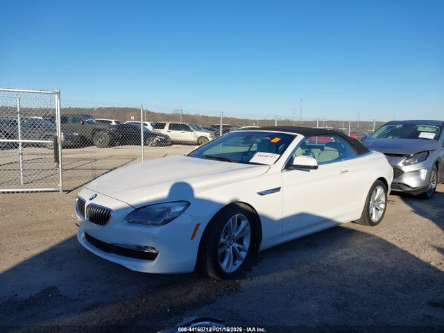 2012 Bmw 640i მანქანა იყიდება აუქციონზე, vin: WBALW7C56CC618564, აუქციონის ნომერი: 44168713