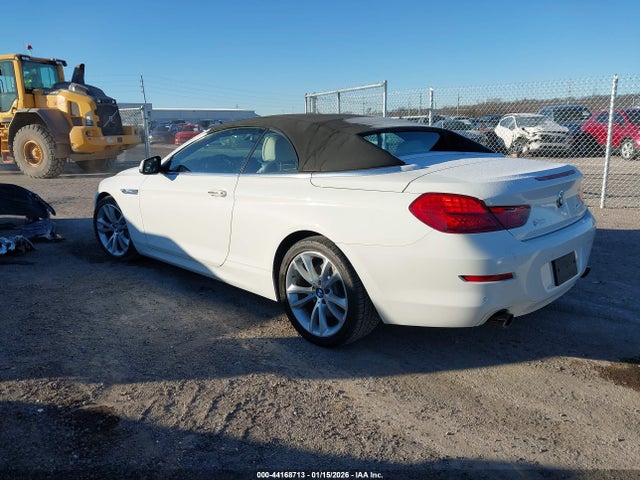 2012 Bmw 640i მანქანა იყიდება აუქციონზე, vin: WBALW7C56CC618564, აუქციონის ნომერი: 44168713