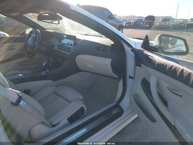 2012 Bmw 640i მანქანა იყიდება აუქციონზე, vin: WBALW7C56CC618564, აუქციონის ნომერი: 44168713