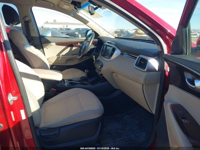 5XYPG4A35JG420701 KIA Sorento 2.4l Lx