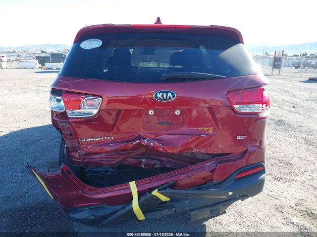 5XYPG4A35JG420701 KIA Sorento 2.4l Lx