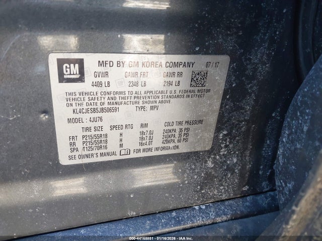KL4CJESB5JB506591 Buick Encore Preferred