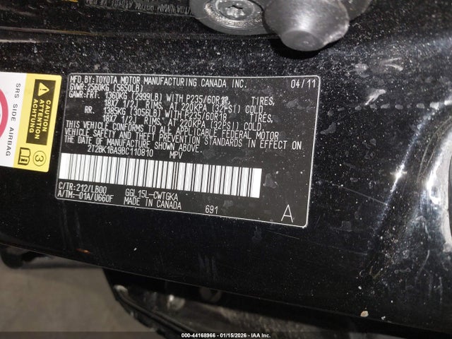 2011 LEXUS RX 350 2T2BK1BA9BC110810 Photo 8