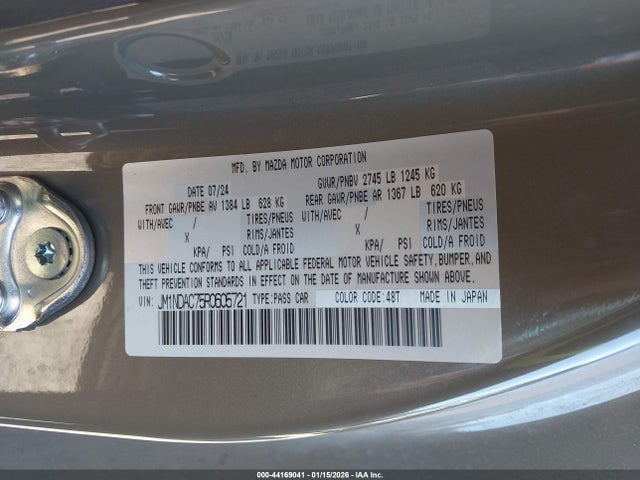 2024 MAZDA MX-5 MIATA JM1NDAC75R0605721 Photo 8