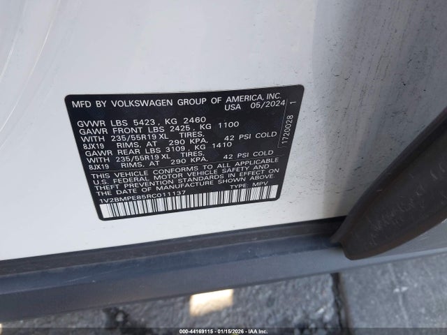 2024 VOLKSWAGEN ID.4 1V2BMPE85RC011137 Photo 8