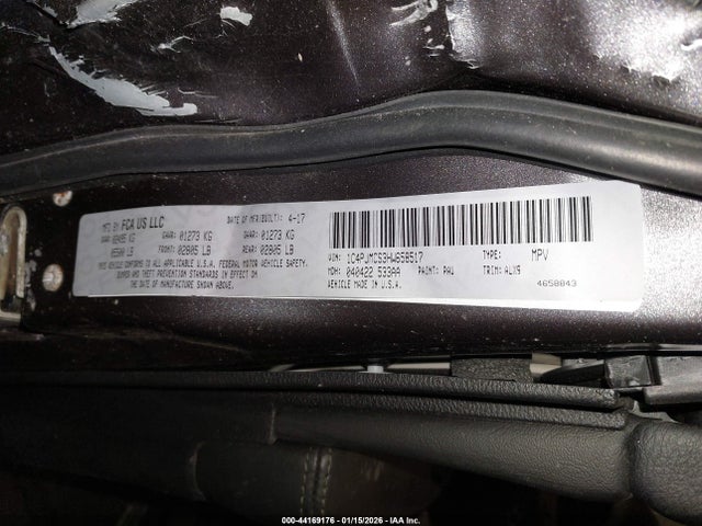 1C4PJMCS3HW658517 Jeep Cherokee Latitude 4x4