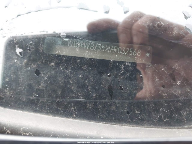 44169262 :رقم المزاد ، WBAWB735X7P032568 vin ، 2007 Bmw 335i مزاد بيع