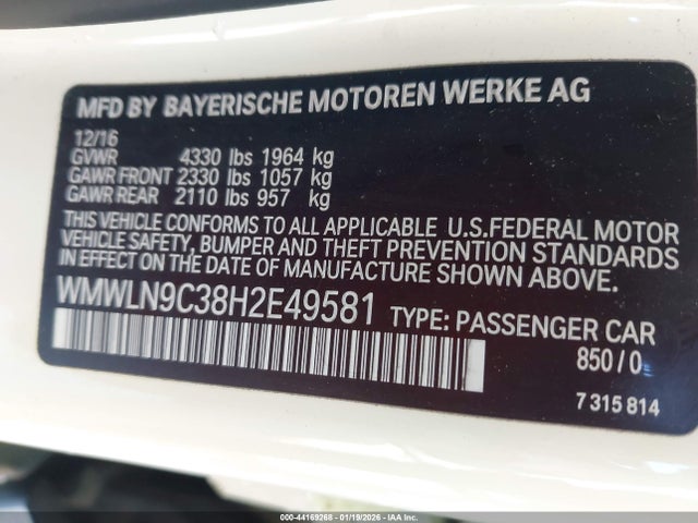 2017 MINI CLUBMAN WMWLN9C38H2E49581 Photo 8