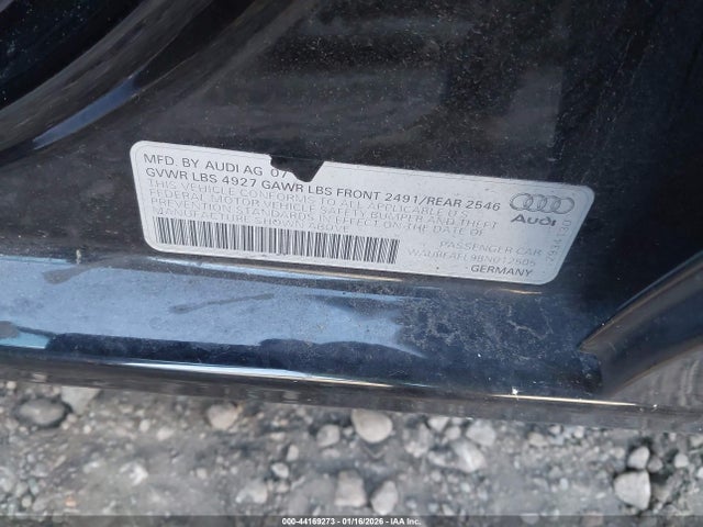 2011 AUDI A4 WAUBFAFL9BN012505 Photo 8