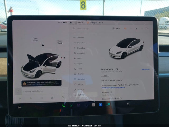 2021 TESLA MODEL 3 5YJ3E1EA0MF053679 Photo 6