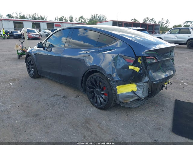 2023 TESLA MODEL Y 7SAYGDEFXPF760504 Photo 2