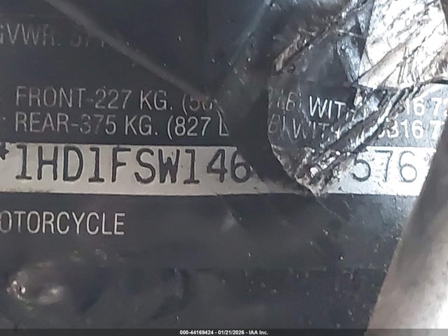 2006 HARLEY-DAVIDSON FLTRI 1HD1FSW146Y637576 Photo 9