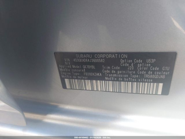 2018 SUBARU IMPREZA 4S3GKAD64J3600582 Photo 8