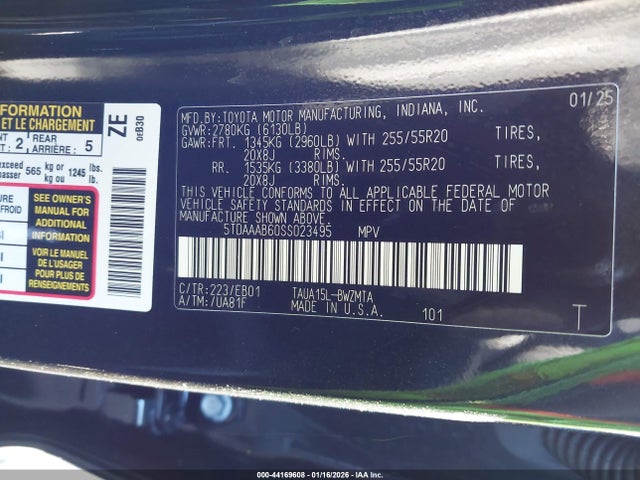 5TDAAAB60SS023495 Lexus Tx 350 Premium