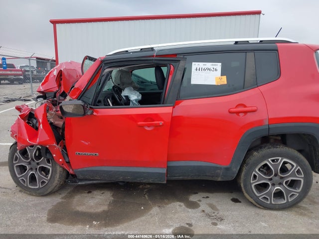 2015 Jeep Renegade Limited მანქანა იყიდება აუქციონზე, vin: ZACCJBDT8FPB31948, აუქციონის ნომერი: 44169626
