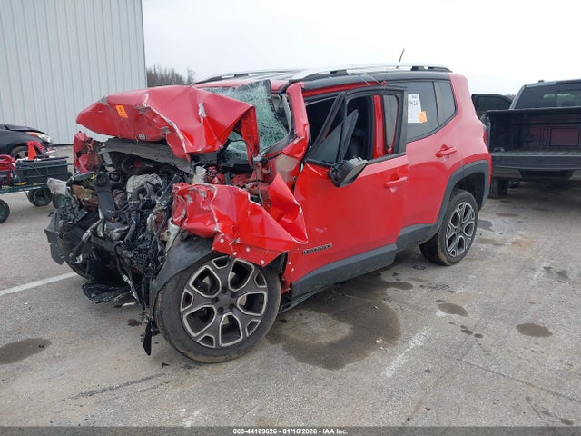 2015 Jeep Renegade Limited მანქანა იყიდება აუქციონზე, vin: ZACCJBDT8FPB31948, აუქციონის ნომერი: 44169626